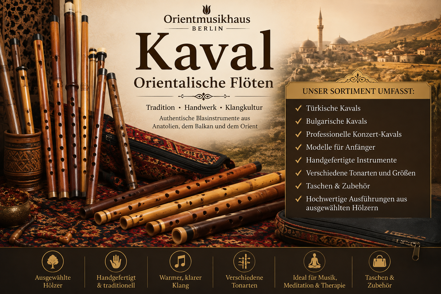 Orientalische Kaval Flöten category icon/image